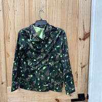 BOYS UNDER ARMOUR GREEN CAMO HOODIE YL 12 NWT