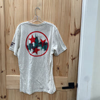 MENS NASHVILLE TENNESSEE BEIGE T-SHIRT L