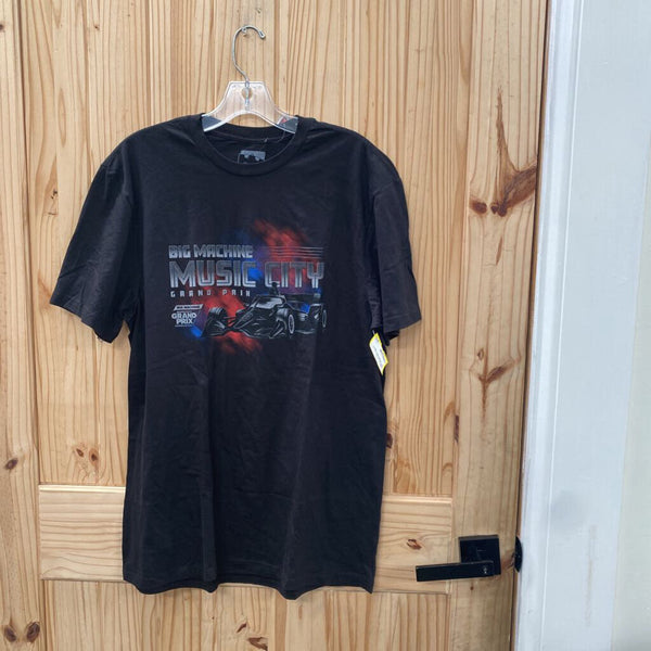 MENS BIG MACHINE MUSCLE CITY GRAND PRIX L NWT