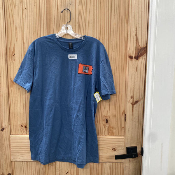 MENS HARRISBURG TEAL T-SHIRT L NWT