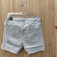 WOMENS TRACTR HIGH RISE SHORTS LT BEIGE 6 NWT