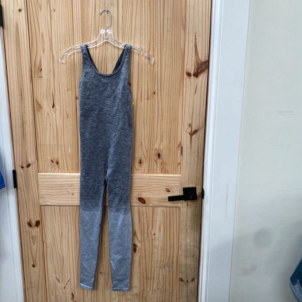 WOMENS LULULEMON GREY OMBRE SL ROMPER XXS