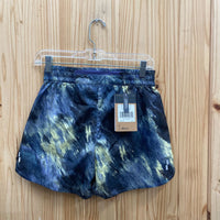 WOMENS THE NORTH FACE SHORTS YELLOW/CHARCOAL/GREY/VIOLET XS NWT