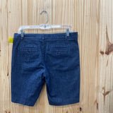 WOMENS BANANA REPUBLIC DK LINEN SHORTS 4