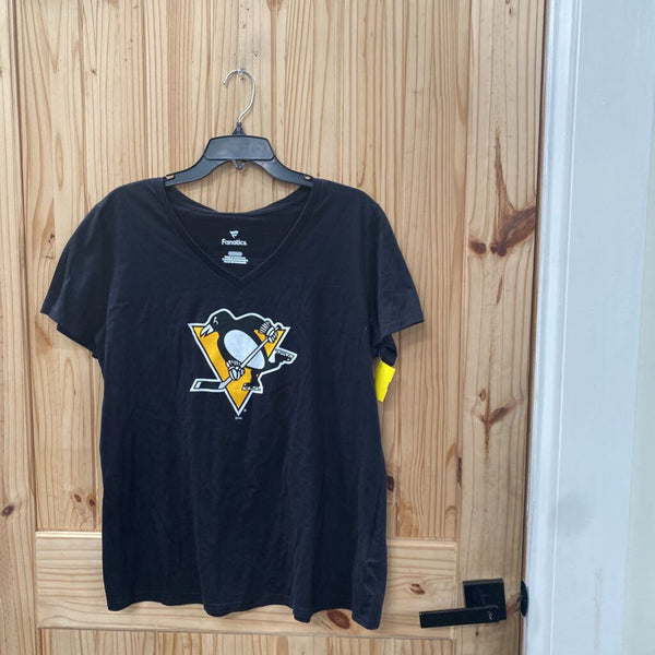 WOMENS FANATICS BLK T-SHIRT XL NWT