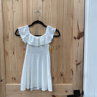 GIRLS BTWEEN WHITE EYELET DRESS 5