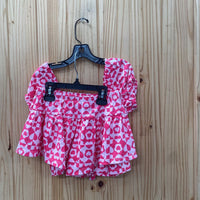GIRLS KIDS HEADQUARTERS 2PC SET LT PINK/DK PINK 6