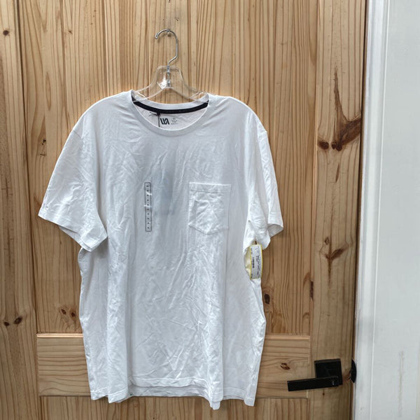MENS VRST WHITE T-SHIRT XL NWT