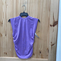 WOMENS CALIA LT PURPLE SL TOP XS NWT