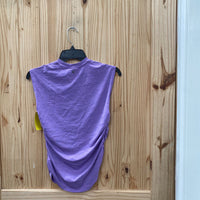 WOMENS CALIA LT PURPLE SL TOP XS NWT