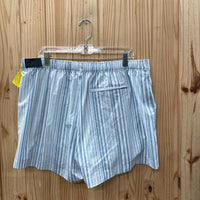 MENS VRST LT TEAL/WHITE SHORTS XL NWT