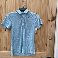 WOMENS NIKE SKY BLUE SHIRT XS NWT