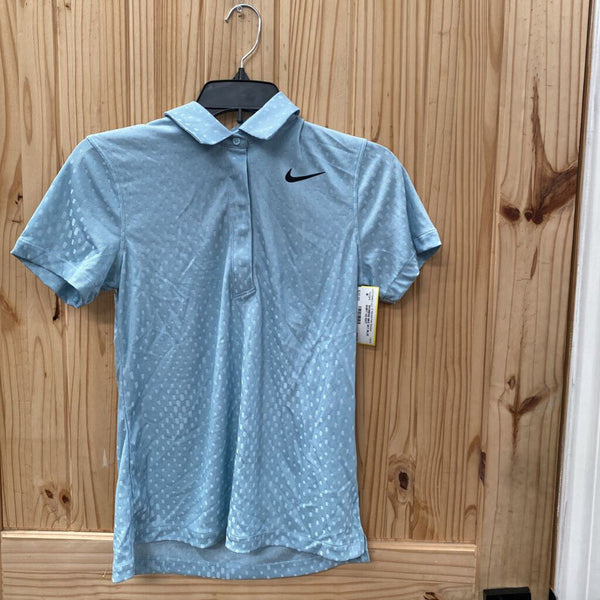 WOMENS NIKE SKY BLUE SHIRT XS NWT