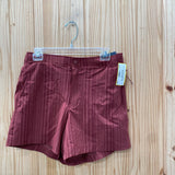 MENS VRST RED RUST SHROTS S NWT