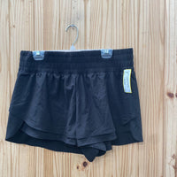 WOMENS APANA BLK SHORTS XL