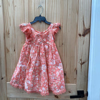 GIRLS CYNTHIA ROWLEY CORAL SL DRESS 6