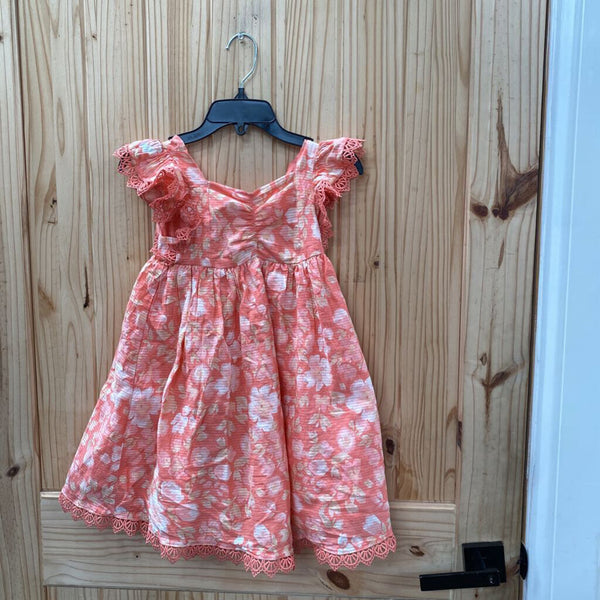 GIRLS CYNTHIA ROWLEY CORAL SL DRESS 6