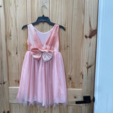 GIRLS KID'S DREAM SL PINK MAUVE DRESS 5/6