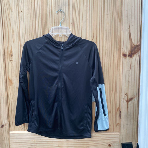 BALANCE COLLECTION BLK/LT GREY JACKET M 10/12 NWT