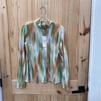WOMENS CALIA MULTI COLOR CASUAL TOP M NWT