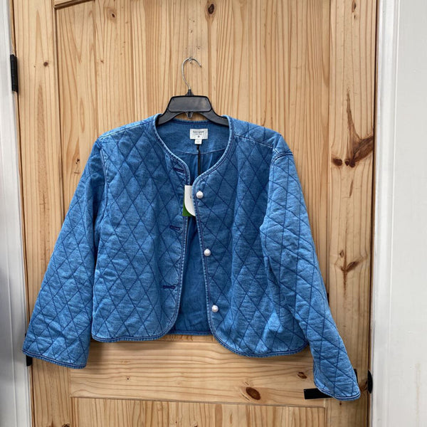 WOMENS KATE SPADE DENIM JACKET XL NWT