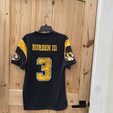 MENS BURDEN 111 YELLOW/BLK JERSEY #3 M