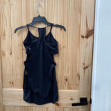 WOMENS LULULEMON BLK TANK W/BUILT IN BRA 6