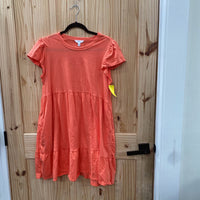 WOMENS TIME & TRU ORANGE DRESS M