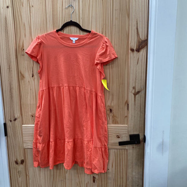WOMENS TIME & TRU ORANGE DRESS M