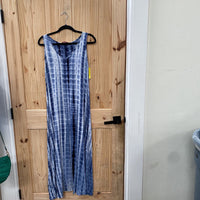WOMENS SJS BLUE/WHITE DRESS S