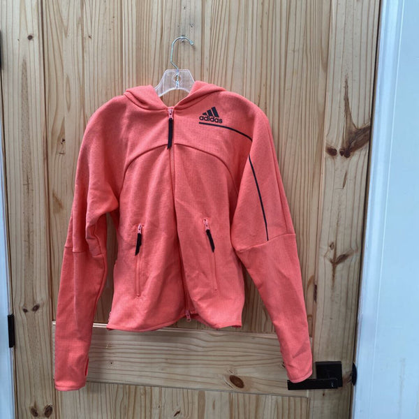 WOMENS ADIDAS JACKET CORAL/BLK S NWT