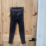 WOMENS FABLETICS LEGGINGS BLK/CHARCOAL GREY S NWT