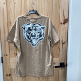 MENS CHICAGO BEARS TAUPE SHIRT XXL NWT