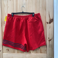 MENS ADIDAS RED/BLK SHORITS XXL NWT