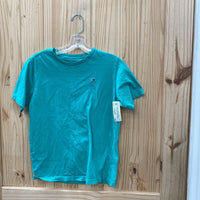 BOYS TOMMY HILFIGER TURQUOISE SHIRT M 12/14