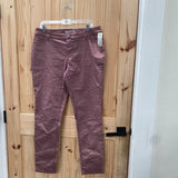 WOMENS EST. 1946 DK MAUVE SPARKLY PANTS 14