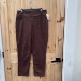 WOMENS WHITE STAG BROWN PANTS L