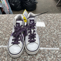 NIKE SHOES PURPLE/WHITE 7.5