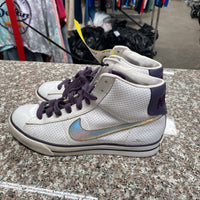 NIKE SHOES PURPLE/WHITE 7.5