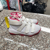 GIRLS NIKE PINK/WHITE 12C
