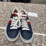 BOYS POLO SHOES RED/WHITE/BLUE 5