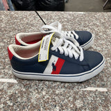 BOYS POLO SHOES RED/WHITE/BLUE 5