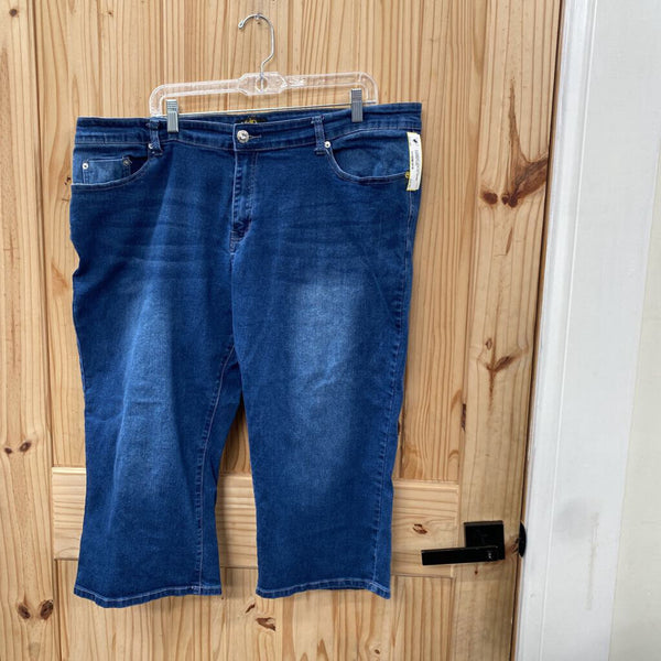 WOMENS DKIN DK DENIM CAPRIS 24W