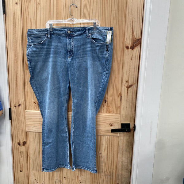 WOMENS SILVER JEANS CO. LT DENIM JEANS 24