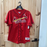 MENS CARDINALS RED JERSEY SHIRT L