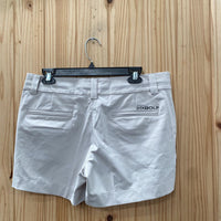 WOMENS SKECHERS GOLF SHORTS KHAKI 8 NWT