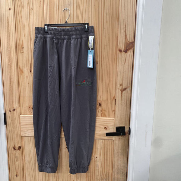 WOMENS HYBRID JOGGERS DK GREY XL NWT