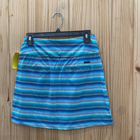WOMENS ADIDAS SKORT TEAL/WHITE/NAVY BLUE XS NWT