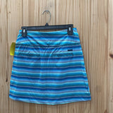WOMENS ADIDAS SKORT TEAL/WHITE/NAVY BLUE XS NWT