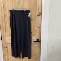 WOMENS OLD NAVY BLACK WIDE LEG PANTS XL NWT